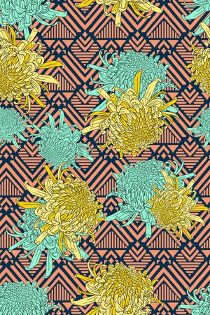 几何印花华亿平台图片