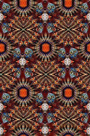 抽象印花华亿平台图片