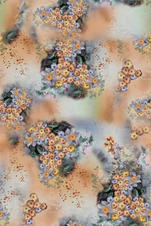 真丝印花华亿平台图片