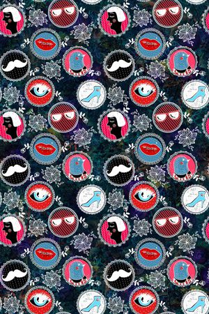 卡通印花华亿平台图片