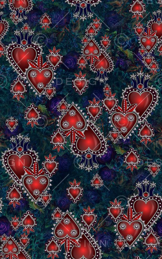 爱心印花华亿平台图片