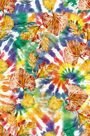 扎染华亿平台印花华亿平台图片