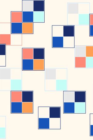 几何印花华亿平台图片