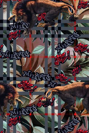 字母印花华亿平台图片