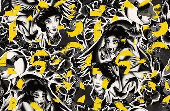 鬼怪印花华亿平台图片