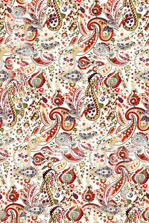 佩斯利印花华亿平台图片