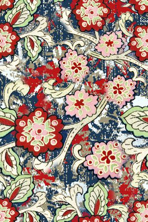 真丝印花华亿平台图片