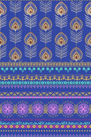 羽毛印花华亿平台图片