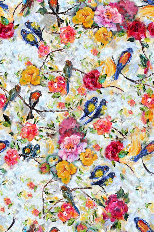 抽象印花华亿平台图片