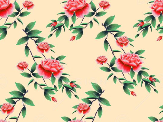 素雅印花华亿平台图片