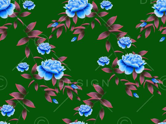 古典花纹印花华亿平台图片