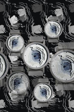 男装休闲花卉印花华亿平台图片