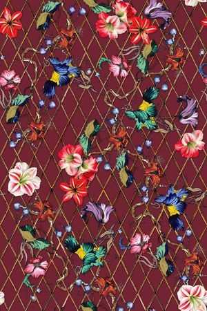 时尚印花华亿平台图片