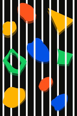 几何印花华亿平台图片