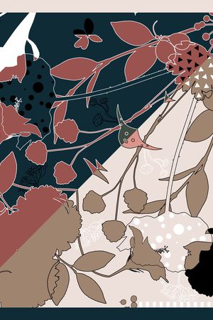 方巾印花华亿平台图片