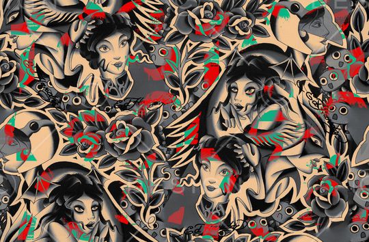 字母印花华亿平台图片