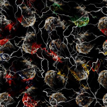 字母印花华亿平台图片