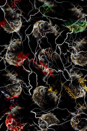 字母印花华亿平台图片