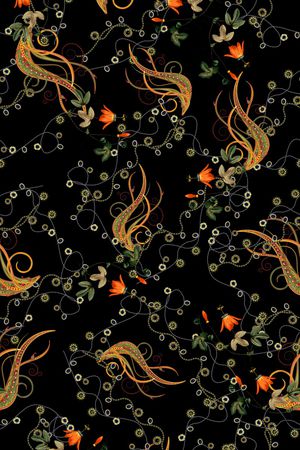 抽象印花华亿平台图片