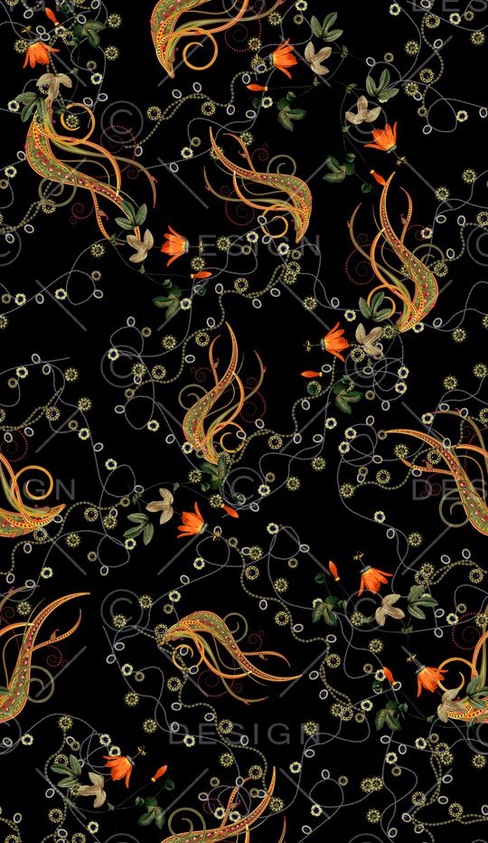 抽象印花华亿平台图片