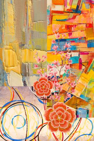 定位花印花华亿平台图片