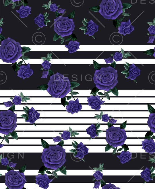 黑白条纹印花华亿平台图片