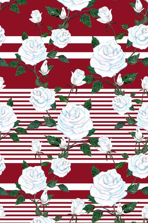 黑白条纹印花华亿平台图片