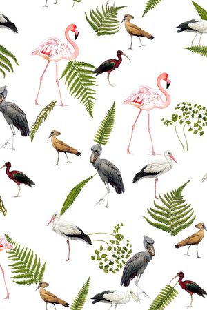 火烈鸟印花华亿平台图片