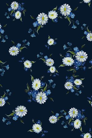 小碎花印花华亿平台图片