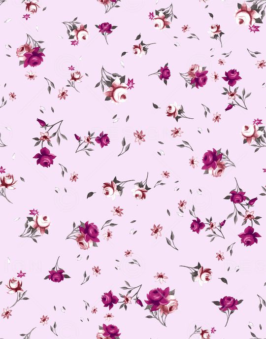 小碎花印花华亿平台图片