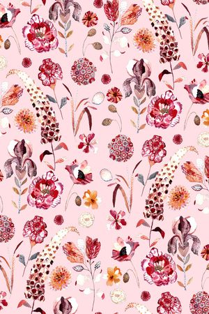 小碎花印花华亿平台图片