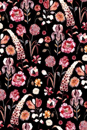 小碎花印花华亿平台图片