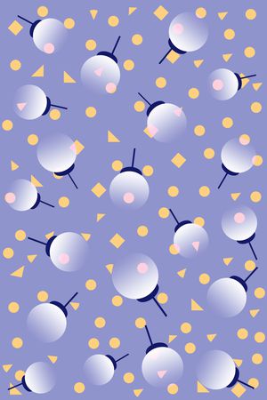 几何印花华亿平台图片