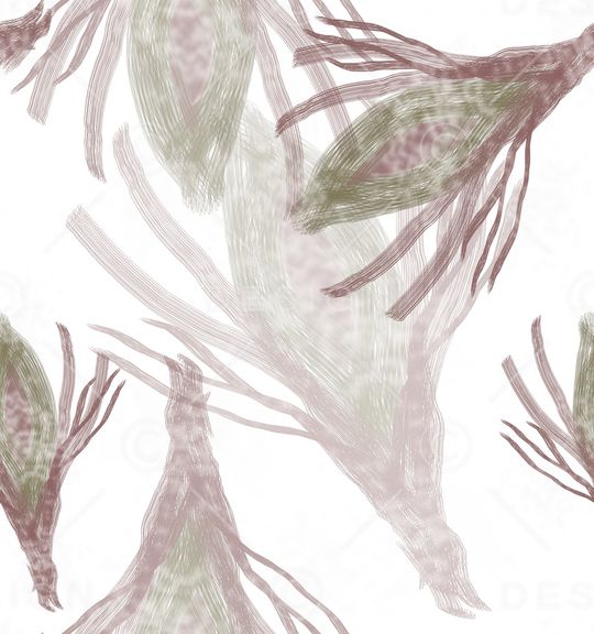 绿植树叶印花华亿平台图片