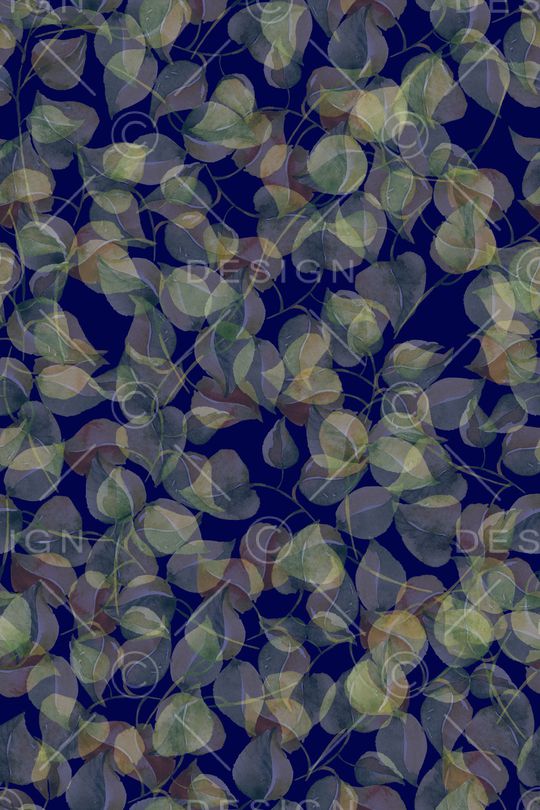 绿植树叶印花华亿平台图片