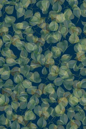 绿植树叶印花华亿平台图片