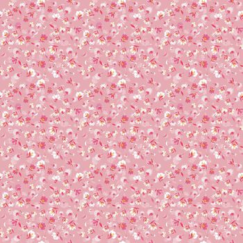 小碎花印花华亿平台图片