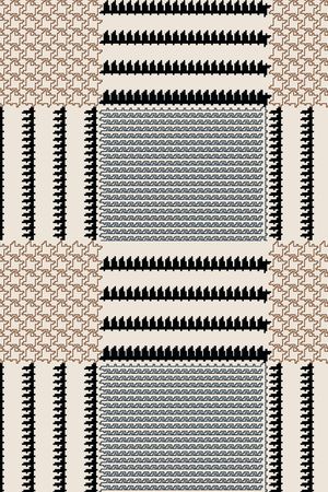 千鸟格印花华亿平台图片