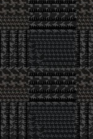 千鸟格印花华亿平台图片