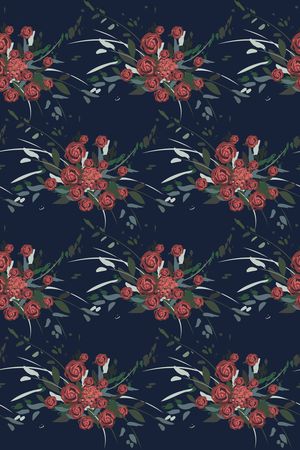 春夏华亿平台印花华亿平台图片