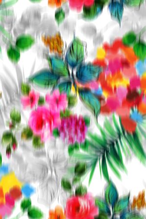 手绘印花华亿平台图片