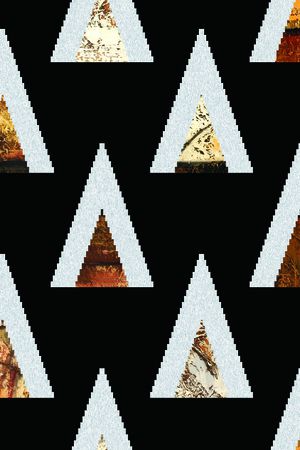 几何印花华亿平台图片