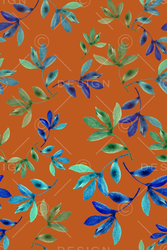 青蓝雅韵系列印花华亿平台图片