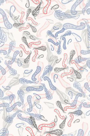 民族风图案印花华亿平台图片