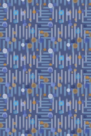 条纹混搭印花华亿平台图片