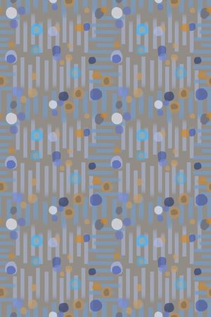 条纹混搭印花华亿平台图片