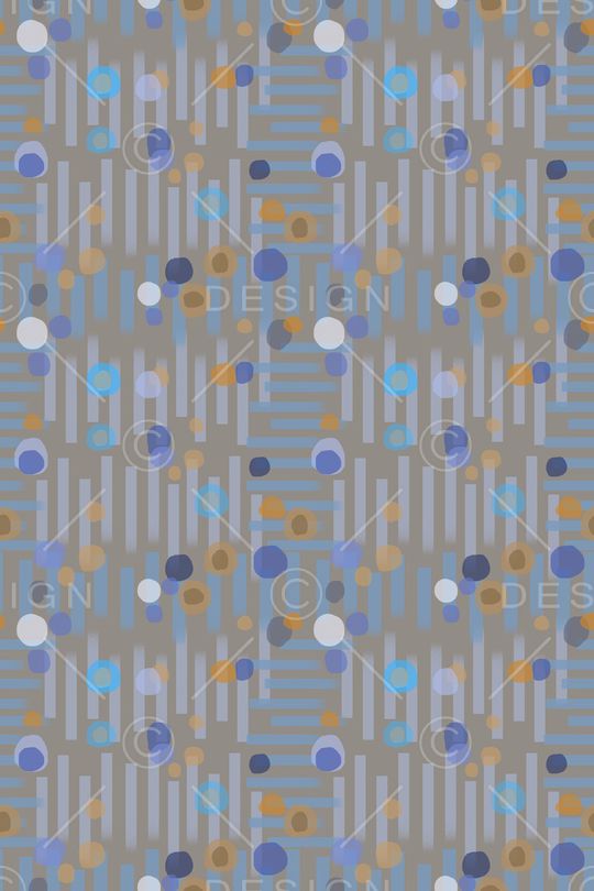 条纹混搭印花华亿平台图片