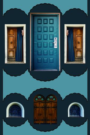 几何印花华亿平台图片