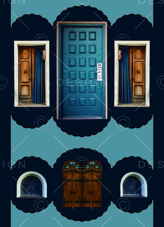 几何印花华亿平台图片