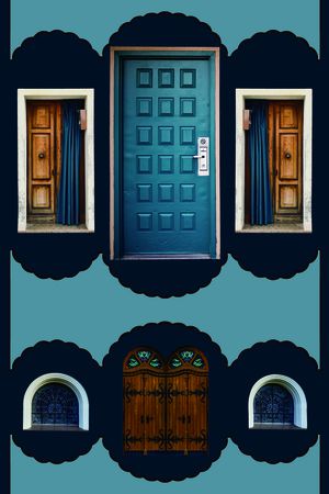 几何印花华亿平台图片